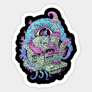 MONSTER RUIN Sticker